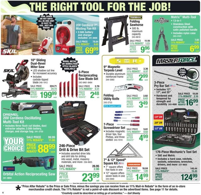 Catalogue Menards from 07/30/2025