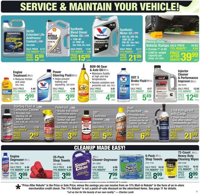 Catalogue Menards from 07/30/2025