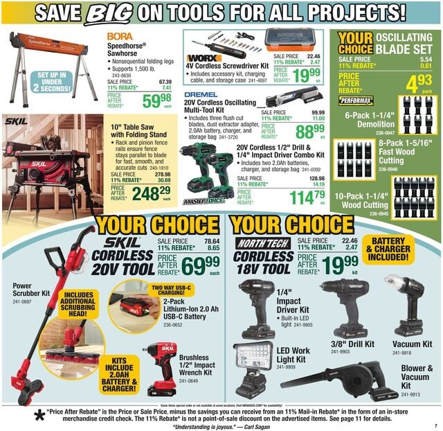 Catalogue Menards from 08/06/2025
