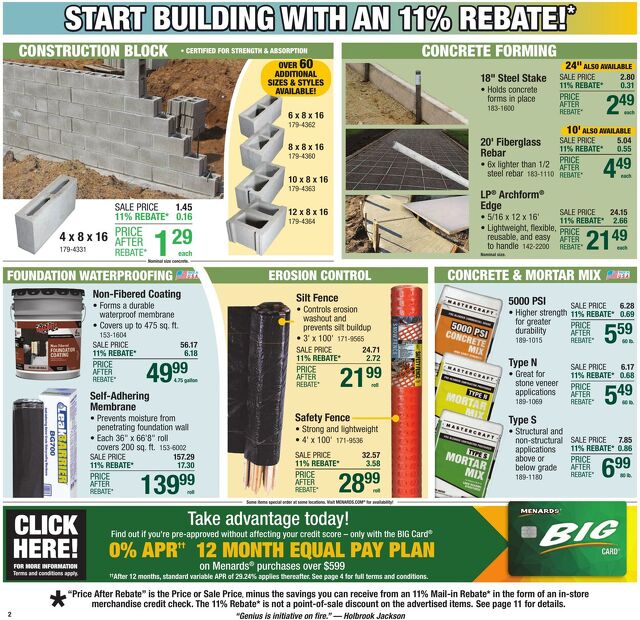 Catalogue Menards from 08/06/2025