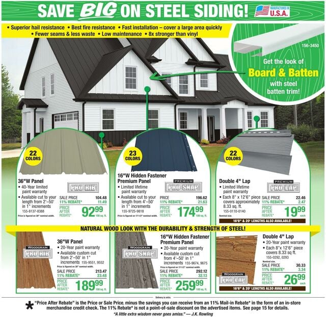 Catalogue Menards from 08/13/2025