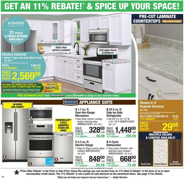 Catalogue Menards from 08/13/2025