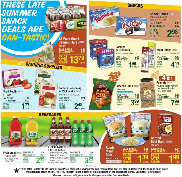 Catalogue Menards from 08/13/2025