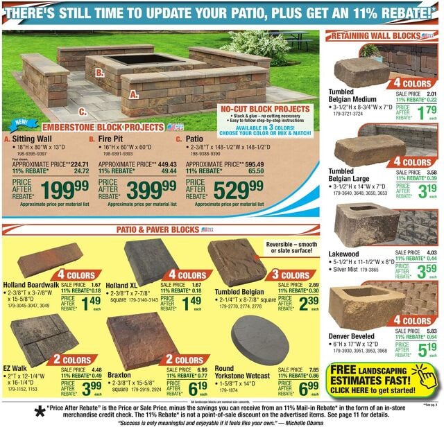Catalogue Menards from 08/20/2025