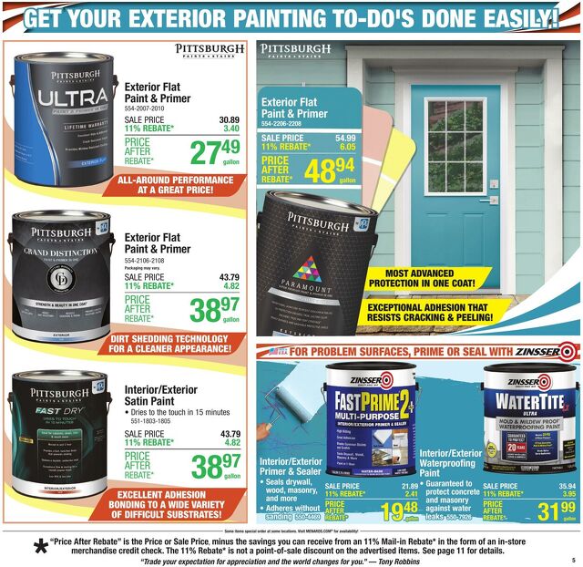 Catalogue Menards from 08/20/2025