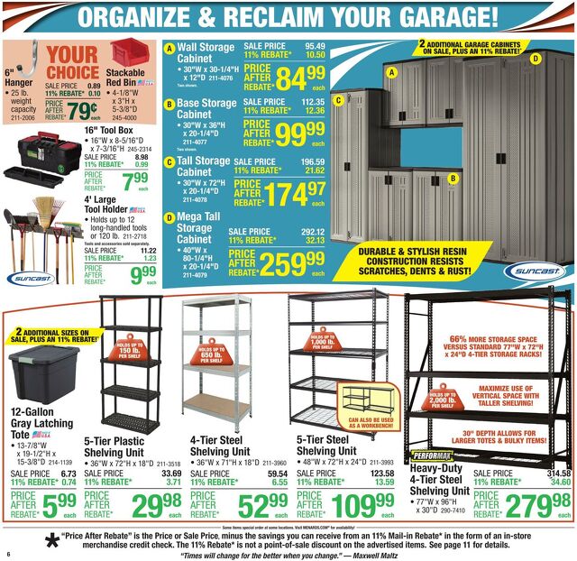 Catalogue Menards from 08/20/2025