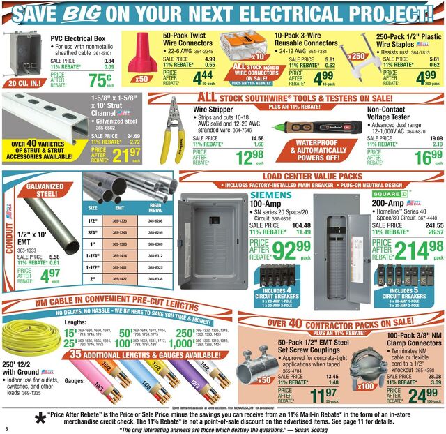Catalogue Menards from 08/20/2025