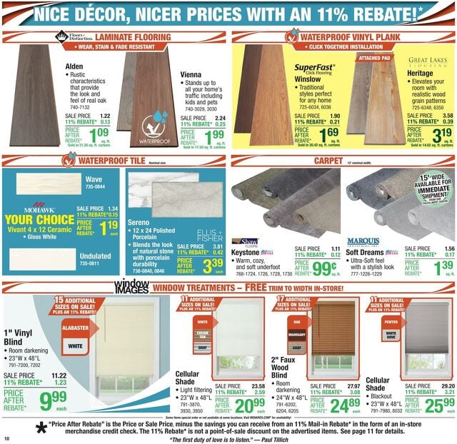 Catalogue Menards from 08/20/2025