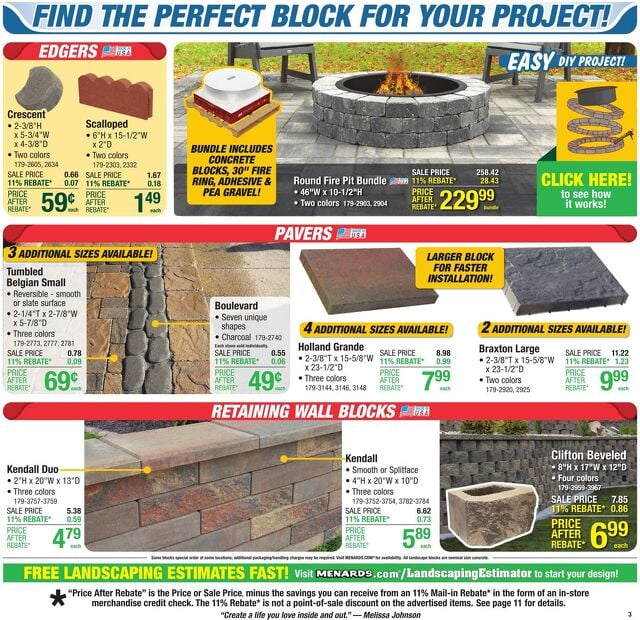 Catalogue Menards from 08/27/2025