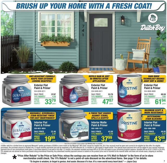 Catalogue Menards from 08/27/2025
