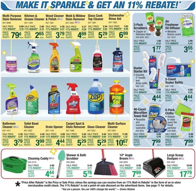 Catalogue Menards from 08/27/2025