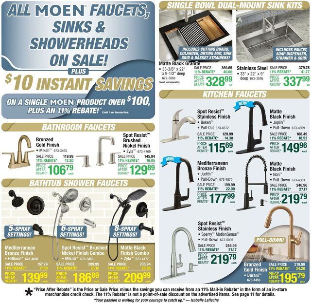 Catalogue Menards from 08/27/2025