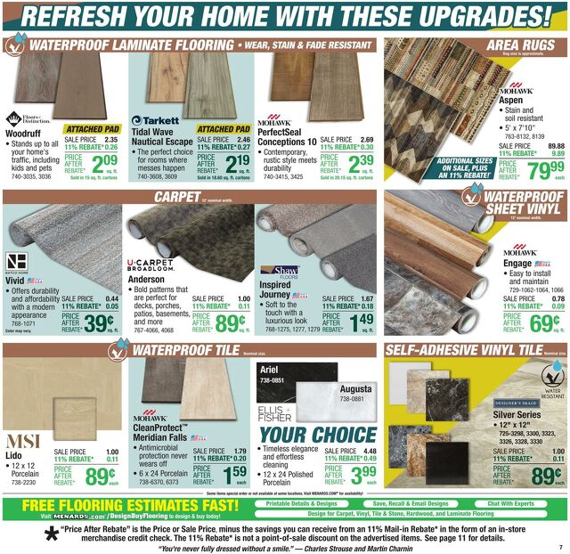 Catalogue Menards from 09/03/2025