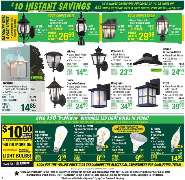 Catalogue Menards from 09/10/2025