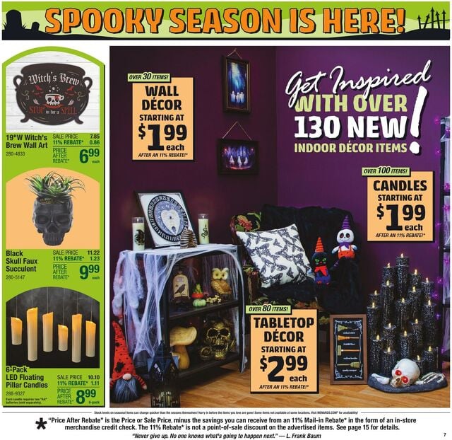 Catalogue Menards from 09/10/2025