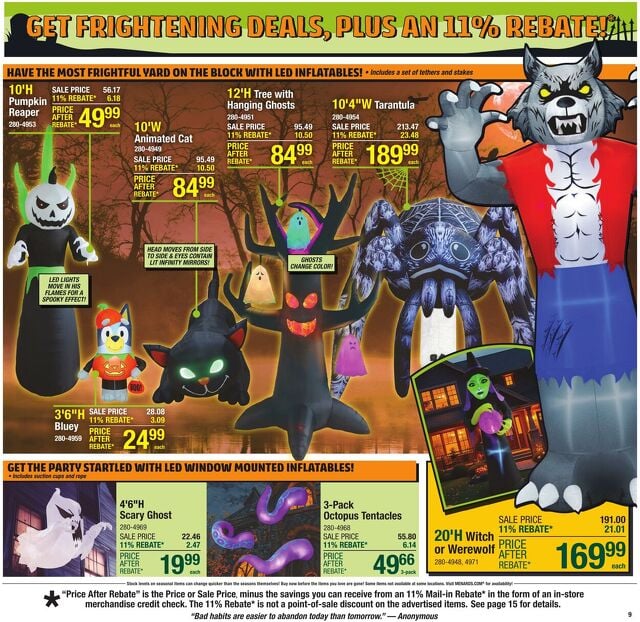 Catalogue Menards from 09/10/2025