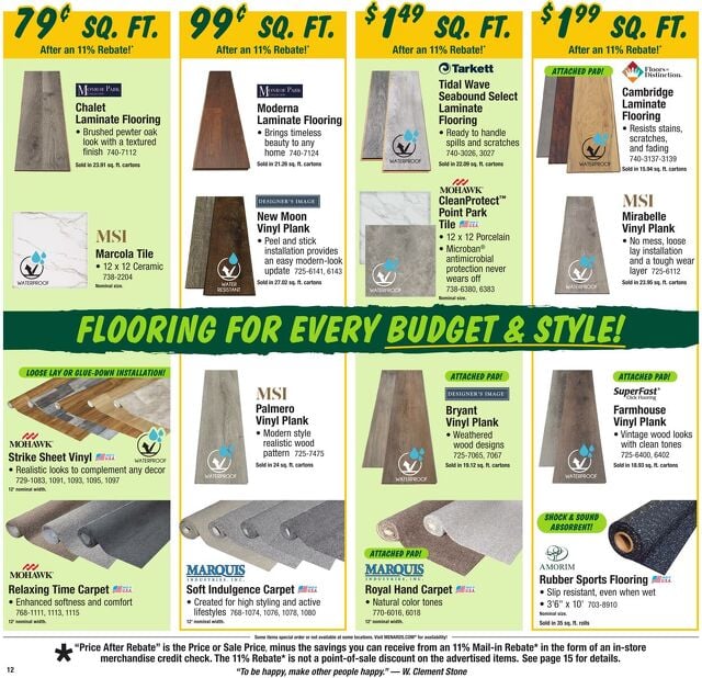 Catalogue Menards from 09/10/2025