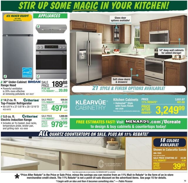 Catalogue Menards from 09/10/2025