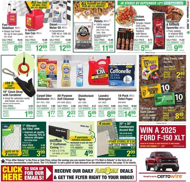 Catalogue Menards from 09/10/2025