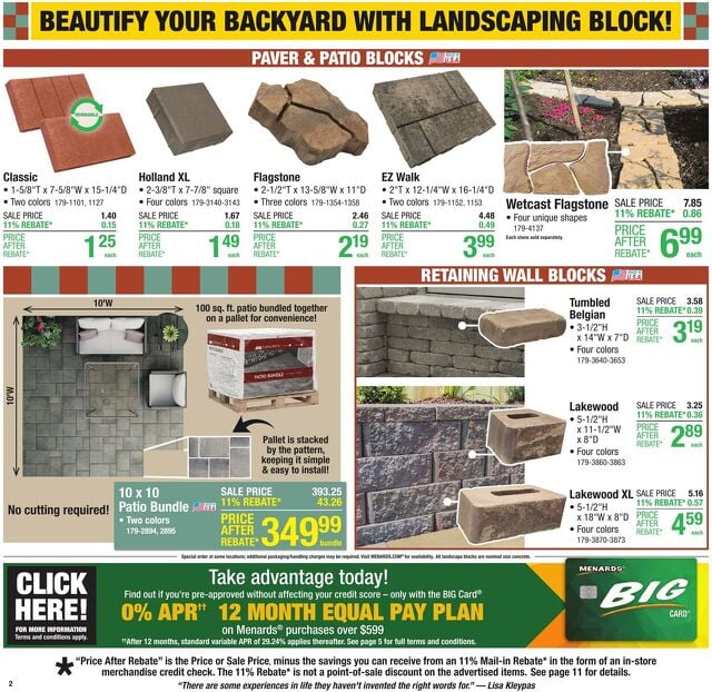 Catalogue Menards from 09/17/2025
