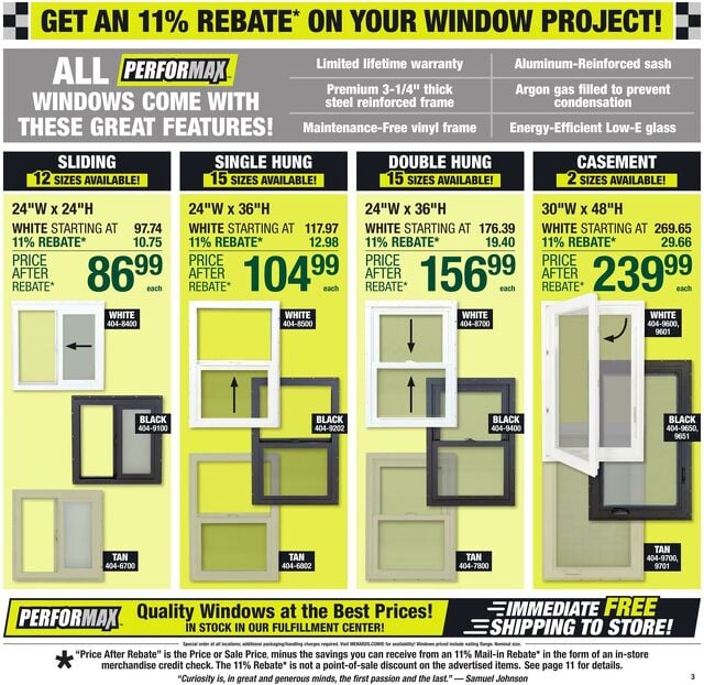 Catalogue Menards from 09/17/2025