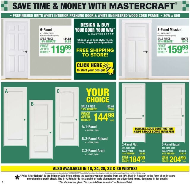 Catalogue Menards from 09/17/2025