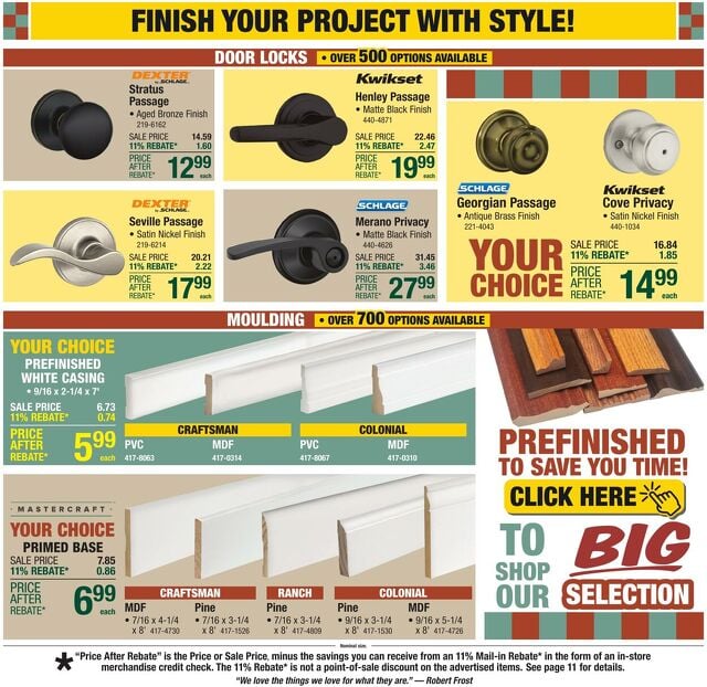 Catalogue Menards from 09/17/2025