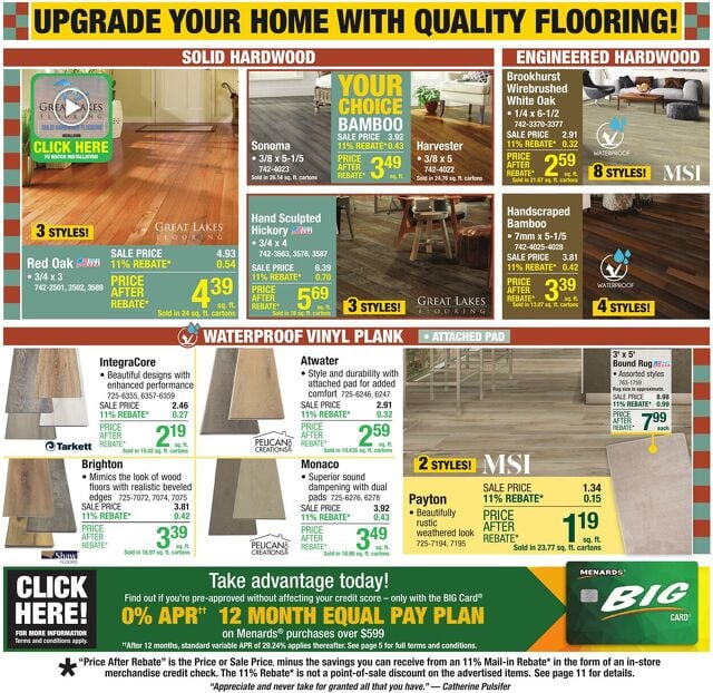 Catalogue Menards from 09/17/2025