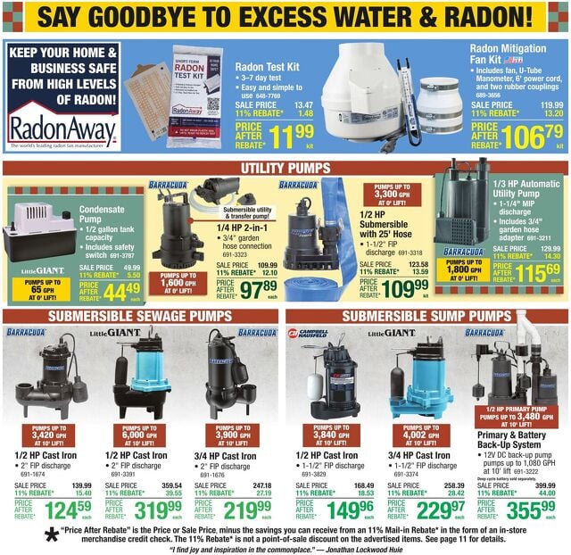 Catalogue Menards from 09/17/2025