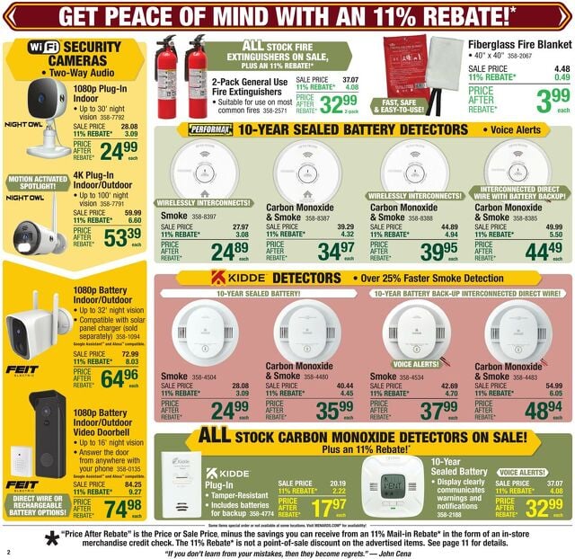 Catalogue Menards from 09/24/2025