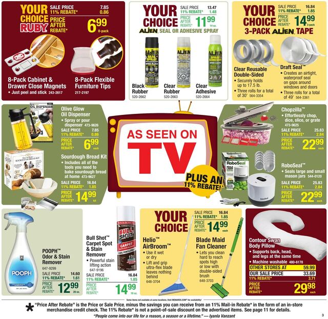 Catalogue Menards from 09/24/2025