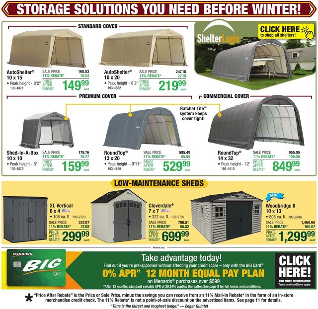 Catalogue Menards from 09/24/2025