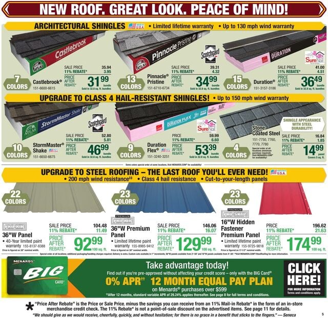 Catalogue Menards from 09/24/2025