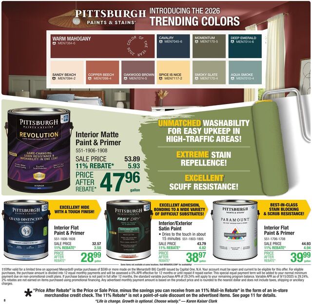 Catalogue Menards from 09/24/2025