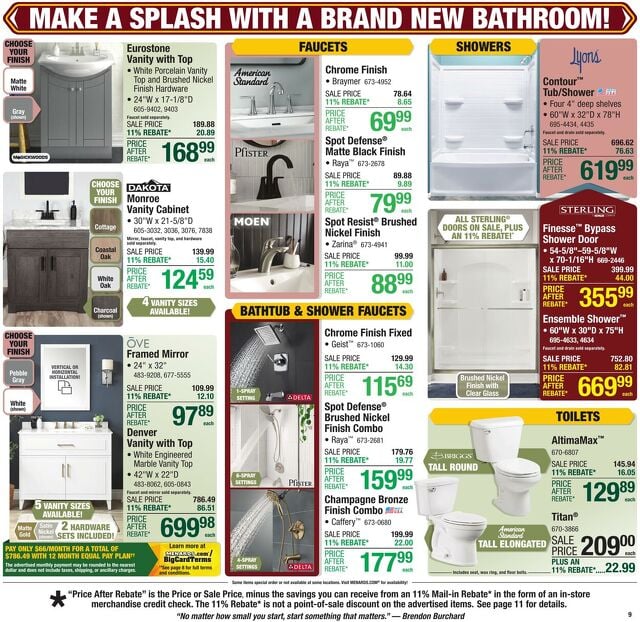 Catalogue Menards from 09/24/2025