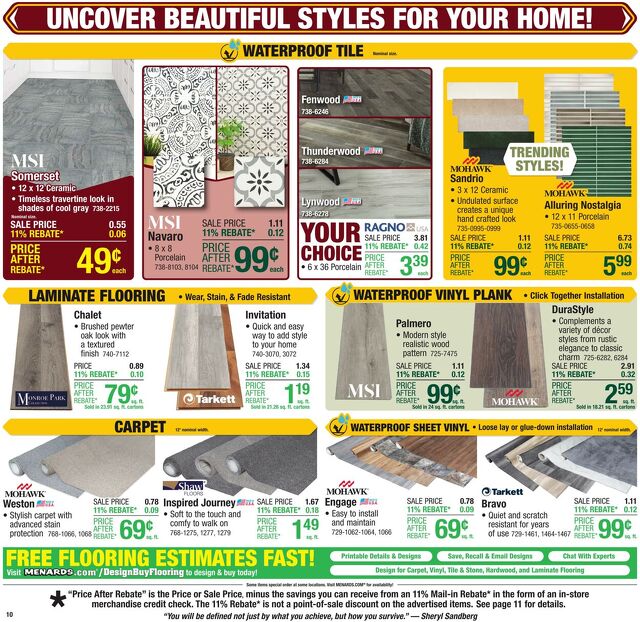 Catalogue Menards from 09/24/2025