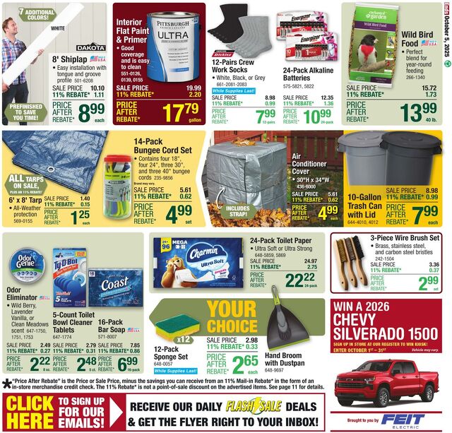 Catalogue Menards from 09/24/2025
