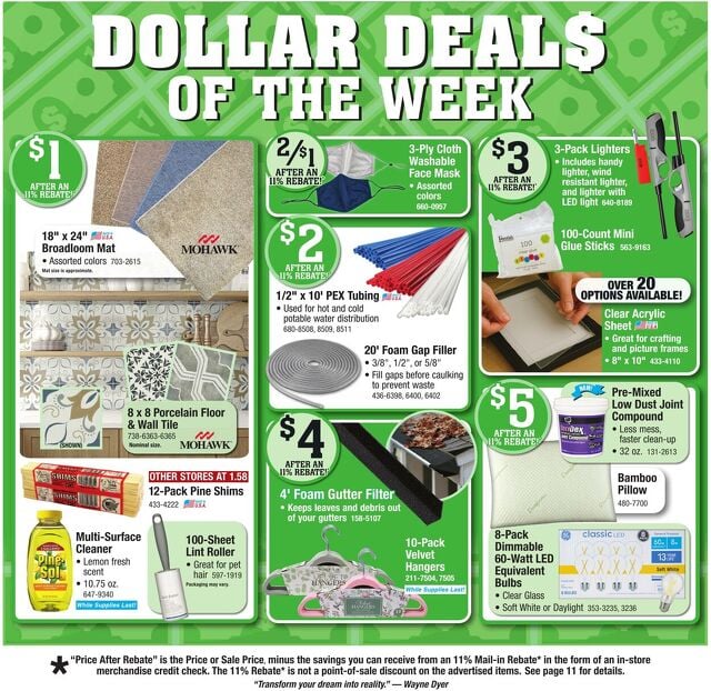 Catalogue Menards from 10/01/2025