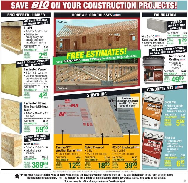 Catalogue Menards from 10/01/2025