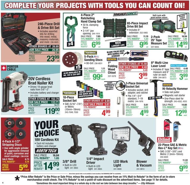 Catalogue Menards from 10/01/2025