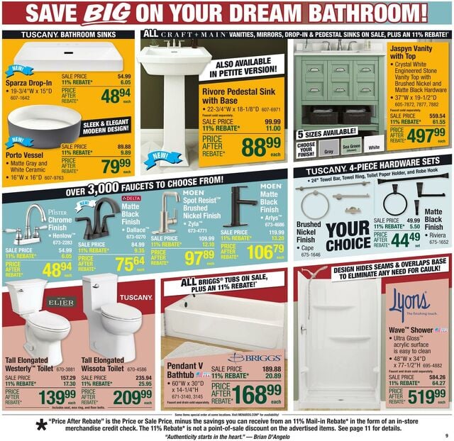 Catalogue Menards from 10/01/2025