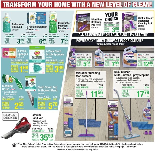 Catalogue Menards from 10/01/2025