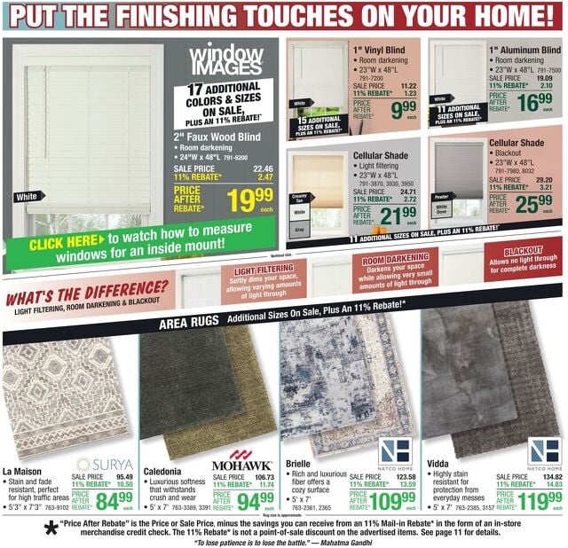 Catalogue Menards from 10/01/2025