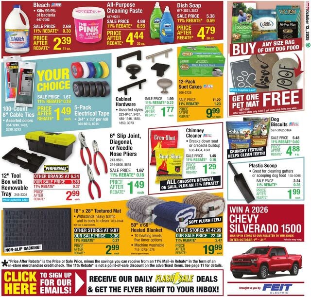 Catalogue Menards from 10/01/2025