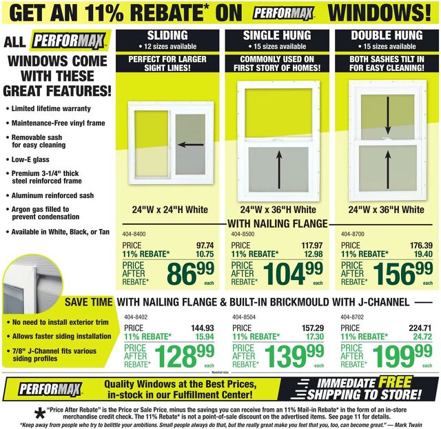 Catalogue Menards from 10/01/2025