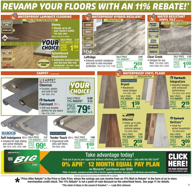 Catalogue Menards from 10/08/2025