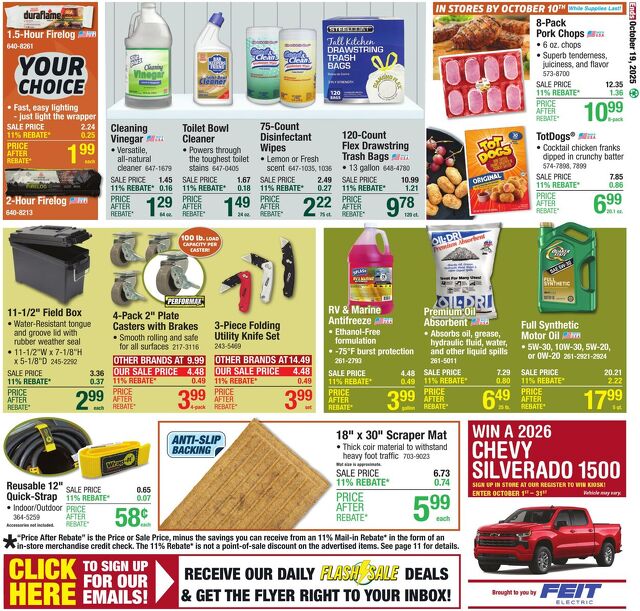 Catalogue Menards from 10/08/2025