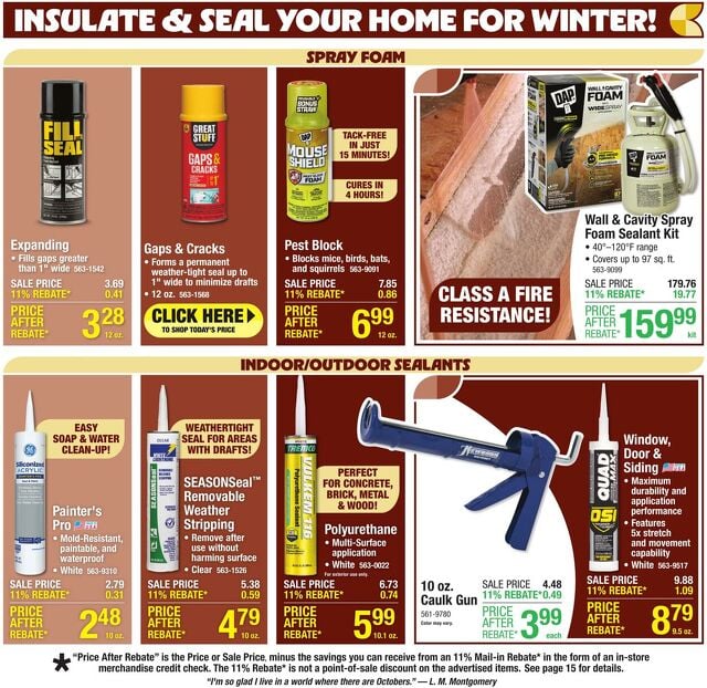 Catalogue Menards from 10/15/2025