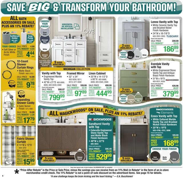 Catalogue Menards from 10/15/2025