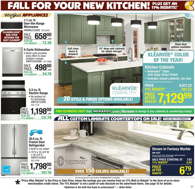 Catalogue Menards from 10/15/2025
